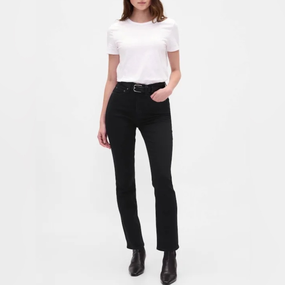 Liz Claiborne Black Tapered Leg Jeans - Size 12